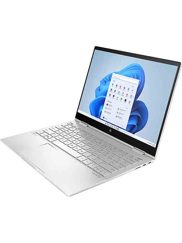 HP Envy x360 13-bf0013dx 2in1 Laptop, 13.3inch WUXGA Touch Display, 12th Gen Intel i7-1250U, 8GB RAM, 512GB SSD, Intel Iris Xe Graphics, Windows 11 Home, Silver with Warranty | HP 13-BF0013DX 