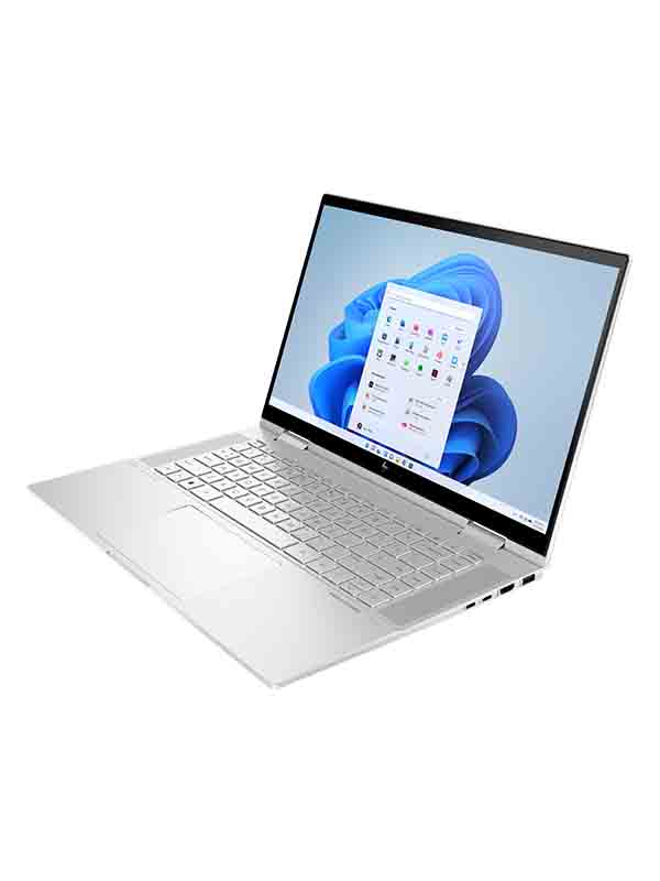 HP Envy x360 Laptop 2-in-1 15t-ew000, 12th Gen Intel Core i7-1255U, 16GB RAM, 1TB SSD, 4GB Nvidia GeForce RTX 2050 Graphics, 15.6inch FHD Touch Display, Windows 11 Home, Silver with Warranty | hp 15t-ew000 laptop