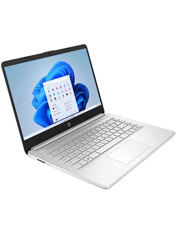 HP Laptop 14-dq2078wm, 14inch Diagonal HD Micro Edge Display, 11th Gen Intel Core i5-1135G7 4.2 GHz, 8GB RAM, 256GB SSD, Intel Iris X Graphics, Windows 11 Home, Silver with Warranty | 6G4Z8UA#ABA