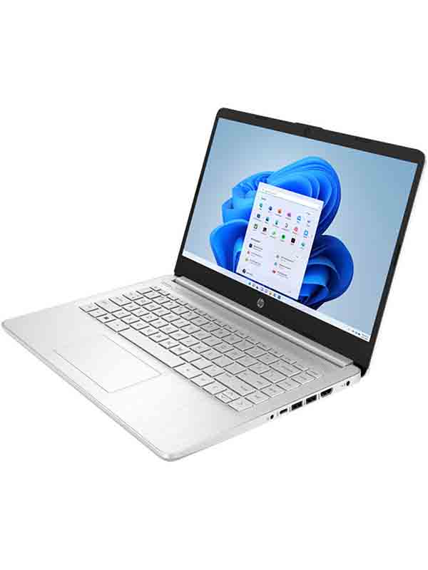 HP Laptop 14-dq2078wm, 14inch Diagonal HD Micro Edge Display, 11th Gen Intel Core i5-1135G7 4.2 GHz, 8GB RAM, 256GB SSD, Intel Iris X Graphics, Windows 11 Home, Silver with Warranty | 6G4Z8UA#ABA