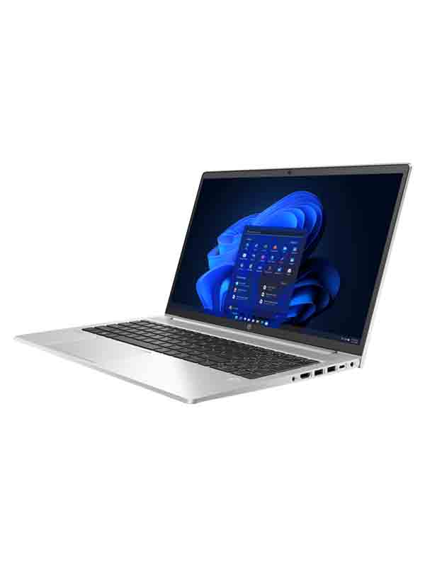 HP ProBook 450 G9 Laptop, 12th Gen Intel Core i7-1255U Processor, 8GB RAM, 512GB SSD, 15.6inch HD Display, Intel Iris X Graphics, DOS, Silver with Warranty | 5Y3T2EA