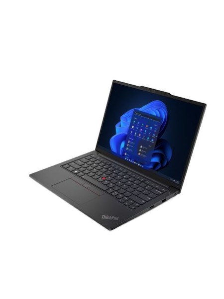 Lenovo ThinkPad E14 Gen5,  Lenovo 21JK00DAGR, 13th Gen Intel Core i7-13700H, 16GB RAM, 512GB SSD, Intel Iris Xe Graphics, 14″ WUXGA IPS 300nits Display, DOS, English & Arabic Keyboard, Fingerprint Reader, Black with Warranty | 21JK00DAGR