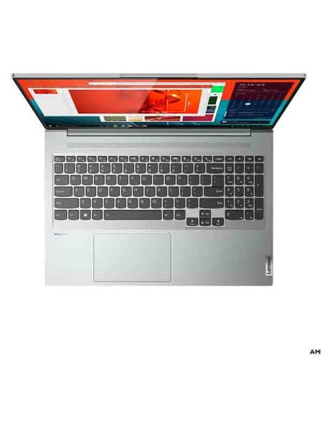 Lenovo Yoga Slim 7 Pro 16ACH6, 16.0" WQXGA 120Hz Touch Display, AMD Ryzen 7 5800H, 16GB RAM, 1TB SSD, NVIDIA GeForce RTX 3050 4GB Graphics, Windows 11 Home, Gray with Warranty | Yoga Slim 7 Pro Laptop