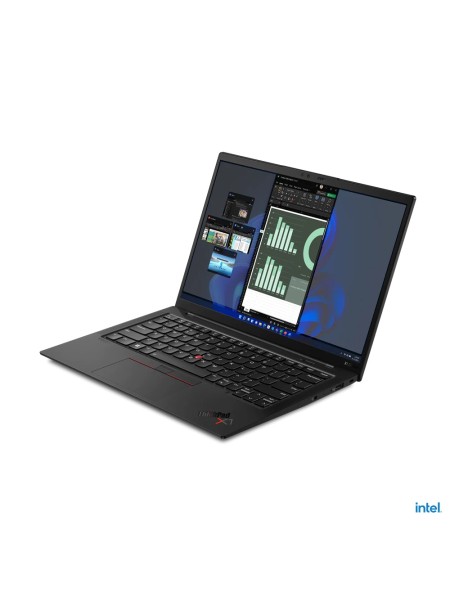 Lenovo ThinkPad X1 Carbon Laptop, 14" IPS Display, 12 Gen Intel Core i7 1255U, 16GB DDR5 RAM, 1TB SSD, Intel Iris Xe Graphics, Window 11 Pro, English/Arabic Keyboard with 3 Years Warranty | 21CB003DGR