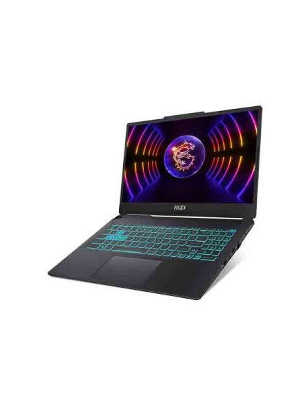 MSI Cyborg 15 A12VF Gaming Laptop, 12th Gen Intel Core i7-12650H, 16GB RAM, 512GB SSD, NVIDIA GeForce RTX 4060 8GB GDDR6 Graphics, 15.6inch FHD 144Hz Display, Windows 11 Home, Translucent Black, KYB Eng/Arb with Warranty | 9S7-15K111-008