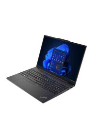 Lenovo ThinkPad E16 Laptop Gen1, ThinkPad 21JN0016GP, 13th Gen Intel Core i5-1335U, 8GB RAM, 512GB SSD,  Intel Iris Xe Graphics, 16inch WUXGA IPS 300nits Display, DOS, KYB Arabic/English, Fingerprint Reader, Black with Warranty | 21JN0016GP