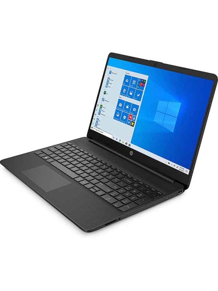 HP Laptop 15s-eq2006ne, 15.6" FHD Display, AMD Ryzen 7 5600U, 8GB RAM, 512GB SSD, AMD Radeon Graphics, Windows 11 Home, Black,  English & Arabic Keyboard with warranty | HP 15S-EQ2006NE - 3Y7P4EA