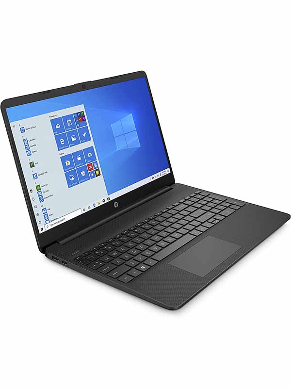 HP Laptop 15S-FQ2002NE, 15.6" HD Display, 11th Gen Intel Core i3-1115G4 Processor, 4GB RAM, 128GB SSD, Intel UHD Graphics, Windows 10 Home, EN-AR KB, Black with Warranty | HP FQ2002NE Laptop 