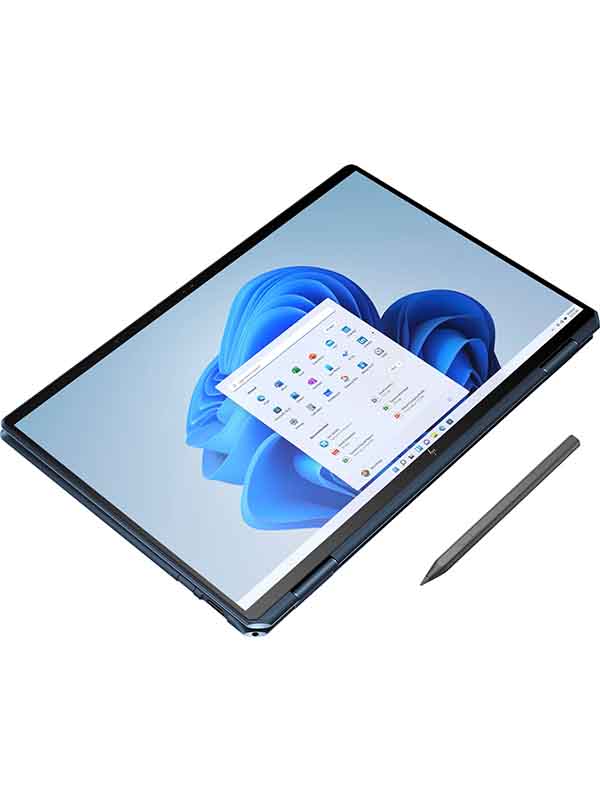 HP Spectre x360 16-F1013DX 16'' 3K+ Touchscreen 2 In 1 Laptop, 12th Gen Core i7-12700H, 16GB RAM, 512GB SSD, Intel Iris Xe Graphics, Windows 11 Home, Fingerprint, Tilt Pen, Blue with Warranty | HP Spectre x360