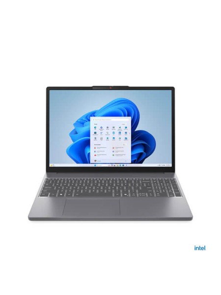 Lenovo IdeaPad Slim 3 15IRH10 83K100R3IN Laptop, Intel Core i7-13620H, 8GB DDR5-4800, 512GB PCIe 4.0 SSD, 15.3-inch WUXGA IPS 60Hz, Intel UHD Graphics, DOS, English Keyboard, Luna Grey | 83K100R3IN