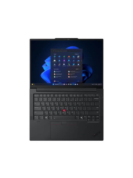 Lenovo ThinkPad E14 Gen 7 21SX0065GP AI Business Laptop, Intel Core Ultra 5 225U, 8GB DDR5-5600, 512GB PCIe 4.0 SSD, 14-inch WUXGA IPS, Intel Graphics, Backlit Keyboard, DOS, Black | 21SX0065GP