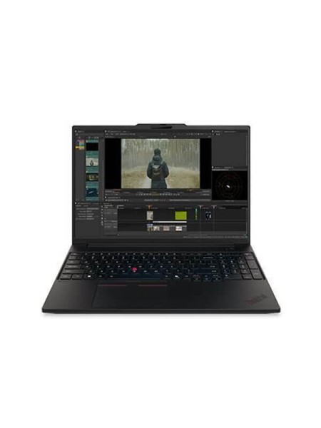 Lenovo ThinkPad P16s Gen 5 21XES03V00 Copilot+ AI Mobile Workstation, Intel Core Ultra 7 356H, 16GB LPCAMM2 LPDDR5X, 512GB PCIe 5.0 NVMe SSD, 16-inch WUXGA IPS 60Hz, Intel Graphics, Windows 11 Pro, Wi-Fi 7, Backlit Arabic Keyboard, Black | 21XES03V00