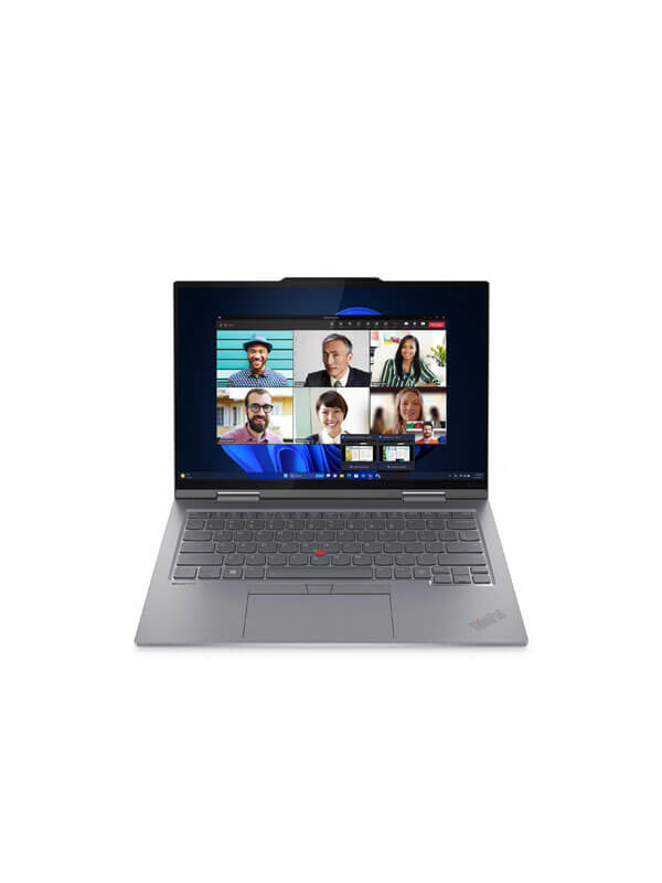Lenovo ThinkPad X1 2-in-1 Gen 9 21KE0056GR AI Business Laptop, Intel Core Ultra 7 155U, 16GB LPDDR5X-6400, 1TB PCIe 4.0 SSD, 14-inch WUXGA IPS 60Hz Touchscreen, 100% sRGB, Windows 11 Pro, Backlit English-Arabic Keyboard, Luna Grey | 21KE0056GR Lenovo ThinkPad X1 2-in-1 Gen 9 21KE0056GR AI Business Laptop, Intel Core Ultra 7 155U, 16GB LPDDR5X-6400, 1TB PCIe 4.0 SSD, 14-inch WUXGA IPS 60Hz Touchscreen, 100% sRGB, Windows 11 Pro, Backlit English-Arabic Keyboard, Luna Grey | 21KE0056GR