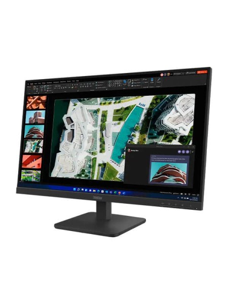 Lenovo ThinkVision S27-4e, 27-Inch Full HD IPS Monitor, 1920x1080 Resolution, 100Hz Refresh Rate, 4ms GtG, 99% sRGB, 300 Nits, HDMI 1.4, VGA, Hardware Low Blue Light, Raven Black, 3-Year Warranty | 64BEKAT1UK