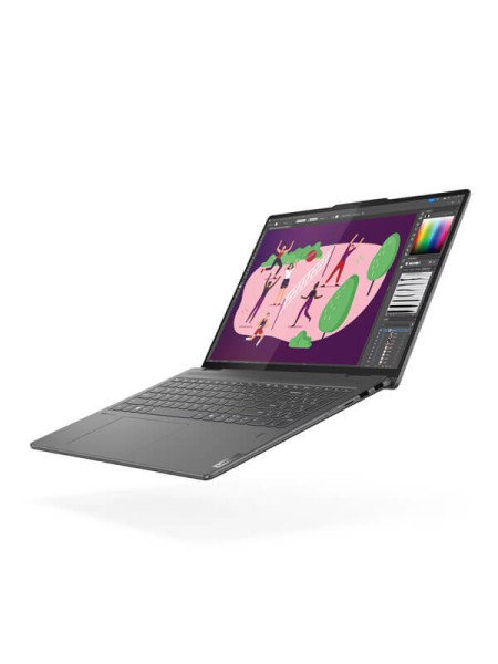 Lenovo Yoga 7 2-in-1 16IML9 83DL0002US AI Laptop, Intel Core Ultra 7 155U, 16GB LPDDR5X-7467, 1TB PCIe 4.0 SSD, 16-inch WUXGA IPS 60Hz Touchscreen, Intel Graphics, Windows 11 Home, Backlit English Keyboard, Storm Grey | 83DL0002US