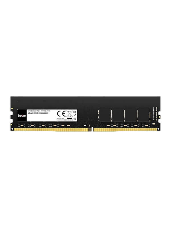 Lexar LD4AU032G-B3200GSST, 32GB DDR4-3200 UDIMM Desktop RAM, 3200MT/s, PC4-25600, CL22, 288-Pin, 1.2V | LD4AU032G-B3200GSST Lexar LD4AU032G-B3200GSST, 32GB DDR4-3200 UDIMM Desktop RAM, 3200MT/s, PC4-25600, CL22, 288-Pin, 1.2V | LD4AU032G-B3200GSST