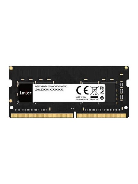 Lexar LD4AS008G-B3200GSST, 8GB DDR4-3200 Laptop RAM, 3200MT/s, CL22, 260-Pin SO-DIMM, 1.2V, Warranty | LD4AS008G-B3200GSST