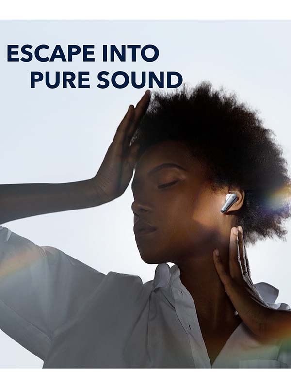 Anker Soundcore Liberty Air 2 Pro True Wireless Bluetooth Earphones, White with Warranty