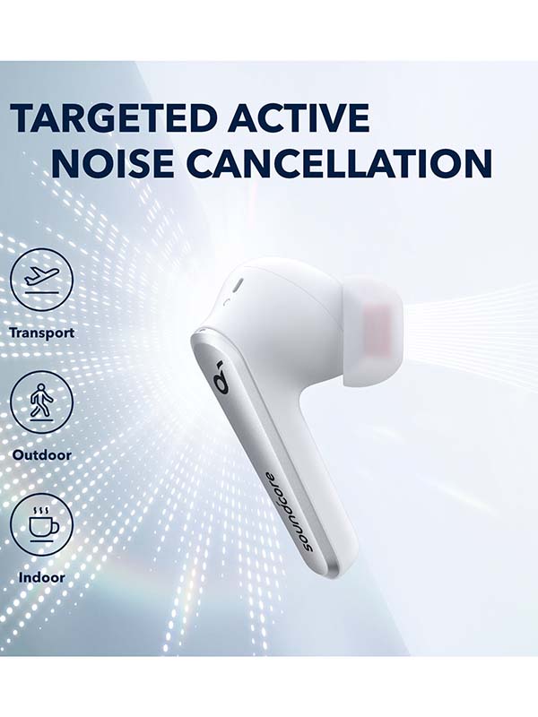Anker Soundcore Liberty Air 2 Pro True Wireless Bluetooth Earphones, White with Warranty
