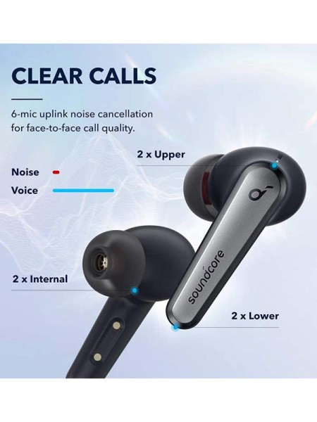 Anker Soundcore Liberty Air 2 Pro True Wireless Bluetooth Earphones, Black with Warranty 