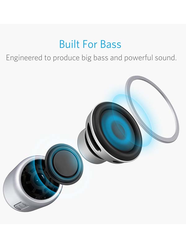Anker SoundCore Mini Wireless Bluetooth Speaker, Grey with Warranty 