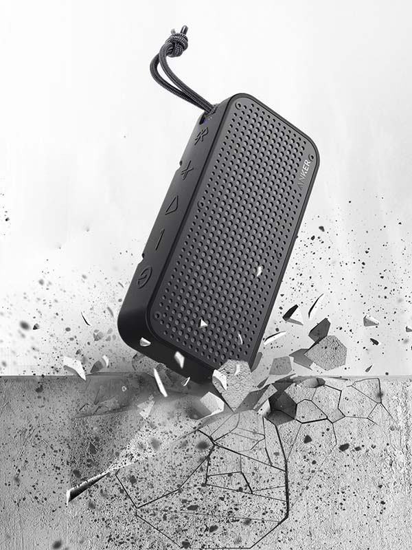 Anker SoundCore Sport XL Wireless Bluetooth Speaker, Black with Warranty 