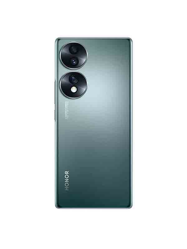 Honor 70 5G Smartphone Green, 128GB Storage, 8GB RAM, Dual SIM, 6.67inch Curved OLED Screen, 54MP Triple Rear Camera, 4800 mAh Batter with Warranty