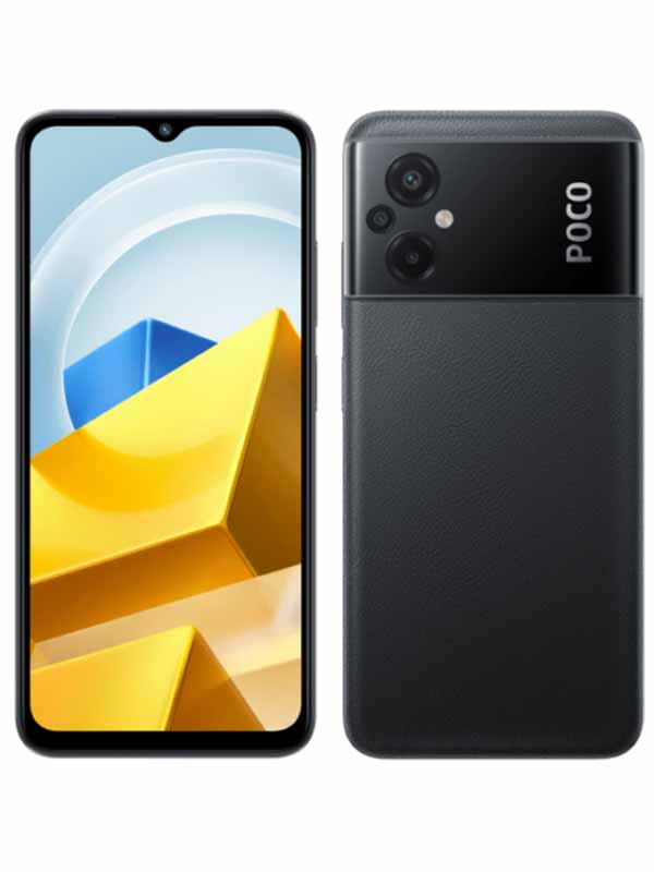 POCO M5 4G LTE, 6GB RAM, 128GB Storage, 6.58" Display, Dual Sim, Black Global Version | Poco M5 6GB 128GB Black