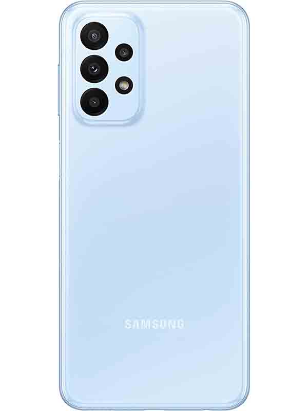 SAMSUNG Galaxy A23 Dual SIM 128GB 4GB RAM 4G LTE Smartphone, Light Blue with Warranty 