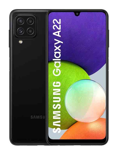 Samsung Galaxy A22 Dual SIM 64GB, 4GB RAM, 5G Smartphone, Black | Galaxy A22 5G 