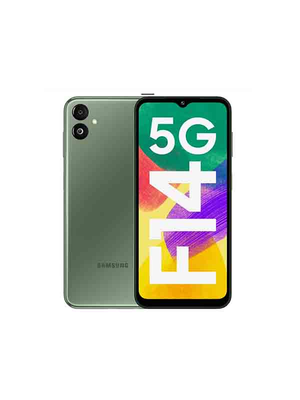 Samsung Galaxy F14 5G 128GB 6GB Dual Sim Smartphone, Green with Warranty 
