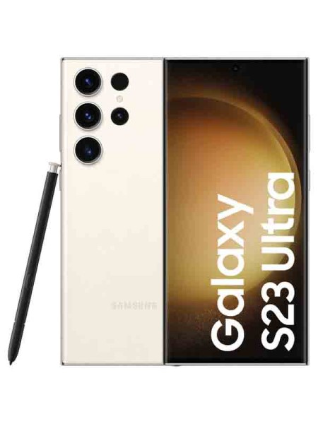 Samsung Galaxy S23 Ultra 5G 512GB 12GB Dual Sim Smartphone, Cream with Warranty