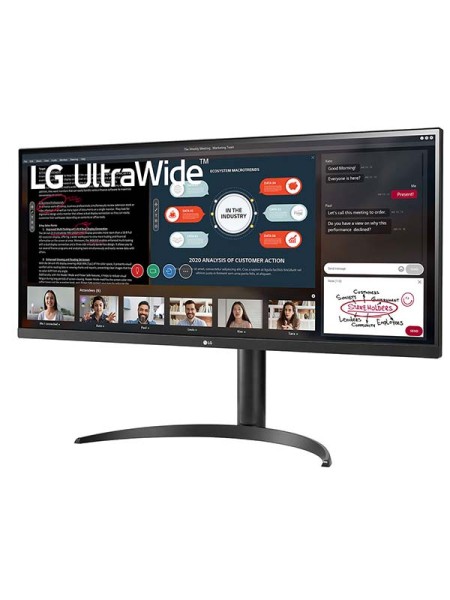 LG 34 inch Curved Ultrawide™ WQHD (3440 x 1440) Monitor, Black- 34WR50QC-B,  New