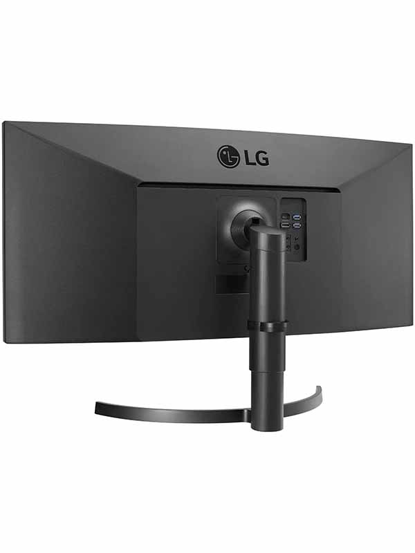 LG 35 inch Curved UltraWide Monitor QHD (3440x1440), HDR 10, 100Hz, AMD FreeSync, USB Type-C, OnScreen Control, Flicker Safe, Speakers, Black - 35WN75C with Warranty