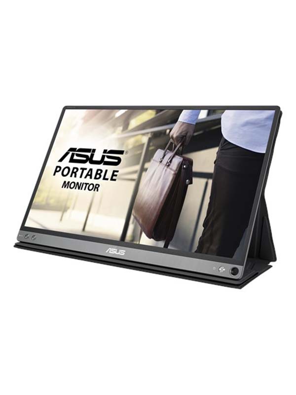 ASUS ZenScreen GO MB16AP Portable USB Monitor - 15.6-inch, Full HD, Built-in Battery, Hybrid Signal Solution, USB Type-C, Flicker Free, Blue Light Filter | MB16AP