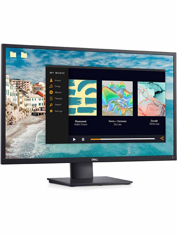 Dell E2720HS 27inch FHD 1080P,  LCD Anti-Glare, 60 Hz Refresh Rate, VGA & HDMI Input Connectors Monitor, Black with Warranty 
