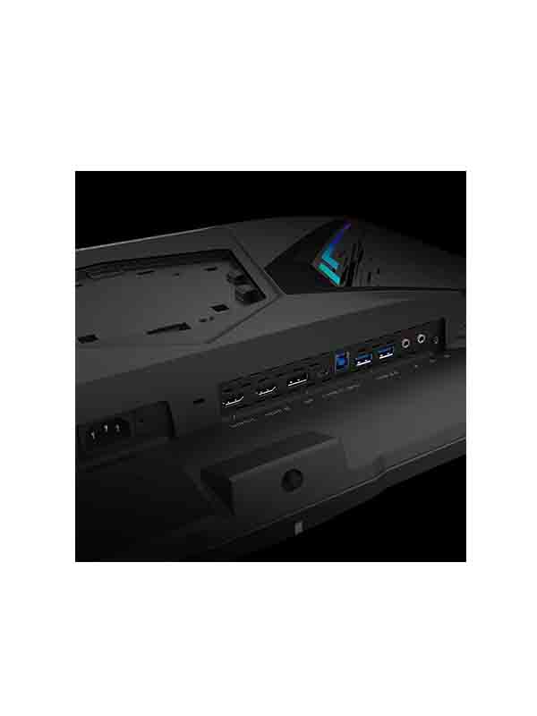 Gigabyte Aorus FI32Q Gaming Monitor, 31.5" QHD Gaming Monitor, QHD 2560 x 1440 Resolution, 165Hz Response Time, 1ms Response Time, 94% DCI-P3, HDMI 2.0, 2x USB 3.0, 1x USB C, Black with Warranty |AORUS FI32Q Gaming Monitor 