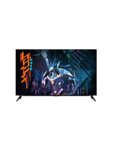 Gigabyte Aorus FO48U Gaming Monitor, 47.5" OLED Gaming Monitor, OLED 3840x2160 Resolution, 120Hz Refresh Rate, 1ms Response Time, HDR10, DCI-P3 / sRGB, HDMI, DP, USB Type-C, Black WITH Warranty | Aorus FO48U-EK Gaming Monitor