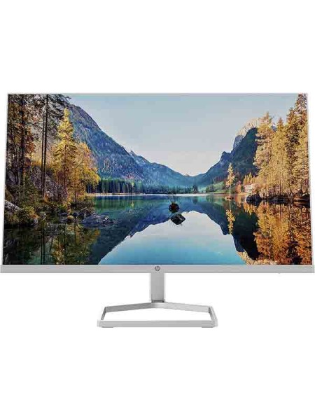 HP M24fw 24inch FHD IPS LCD Monitor, AMD FreeSync, Refresh Rate 75 Hz, HDMI, VGA, Silver with Warranty | 2D9K1AS#ABV