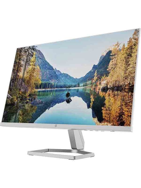 HP M24fw 24inch FHD IPS LCD Monitor, AMD FreeSync, Refresh Rate 75 Hz, HDMI, VGA, Silver with Warranty | 2D9K1AS#ABV