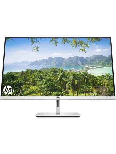 HP U27 4K Wireless Monitor, 27inch, IPS, Height Adjustable Stand, VESA Mount, 1 DisplayPort, 1 HDMI, 3 USB-A Ports, Silver/Black with One Year Warranty | U27 4K Monitor