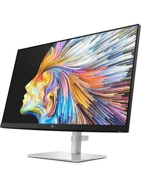 HP U28 4K, 27inch HDR Monitor, 4K Monitor, Refresh rate 60 Hz, HDMI, USB-C, Display Port, 4ms, 400nits, Silver with Warranty | 1Z980AS