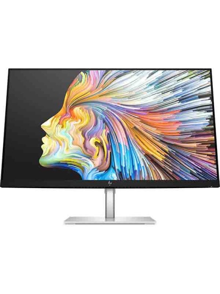 HP U28 4K, 27inch HDR Monitor, 4K Monitor, Refresh rate 60 Hz, HDMI, USB-C, Display Port, 4ms, 400nits, Silver with Warranty | 1Z980AS