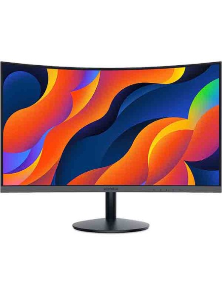 KOORUI 24N5C 24inch FHD Curved Computer Monitor, 1080P 60Hz Gaming Monitor, 1800R LED Monitor, HDMI, VGA, Tilt Adjustment, Eye Care, Black with Warranty | 24N5C