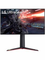 LG 27GN950-B 27 Inch Ultragear UHD (3840 x 2160) Gaming Monitor, Nano IPS Display, 1ms Response Time, 144Hz Refresh Rate, G-SYNC Compatibility, AMD FreeSync Premium Pro, Tilt/Height/Pivot Adjustable Stand with Warranty 