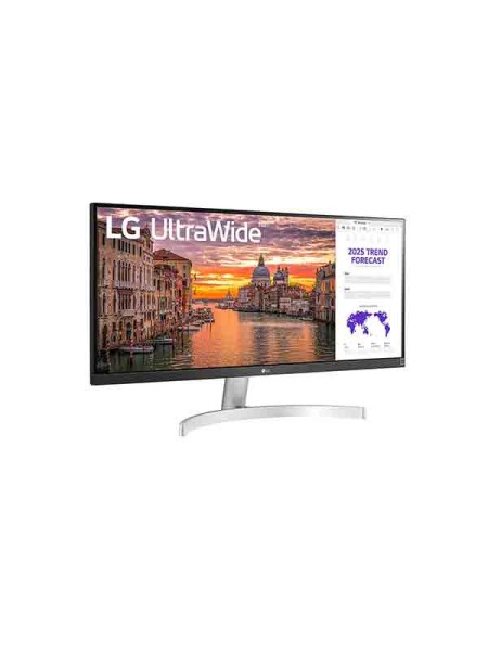 LG 29WN600-W 29 Inch Display 21:9 UltraWide WFHD IPS HDR10 Monitor with FreeSync, White 