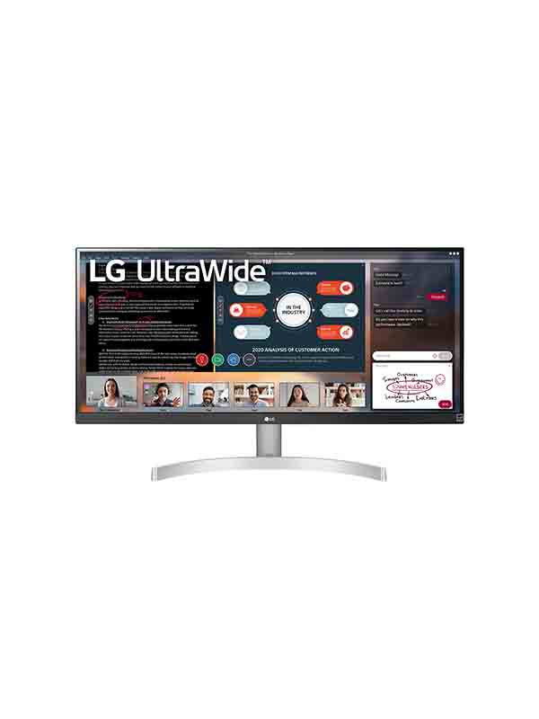 LG 29WN600-W 29 Inch Display 21:9 UltraWide WFHD IPS HDR10 Monitor with FreeSync, White 