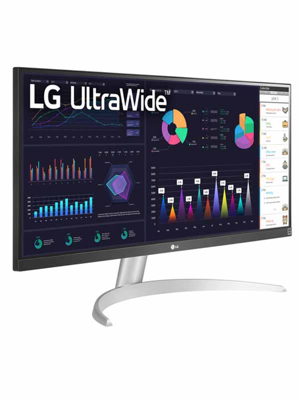 LG 29WQ600-W 29'' 21:9 Ultrawide FHD IPS Monitor with AMD FreeSync, HDR, 100Hz Compatible, USB Type-C, HDMI, DisplayPort, Speaker, White with Warranty | 29WQ600-W