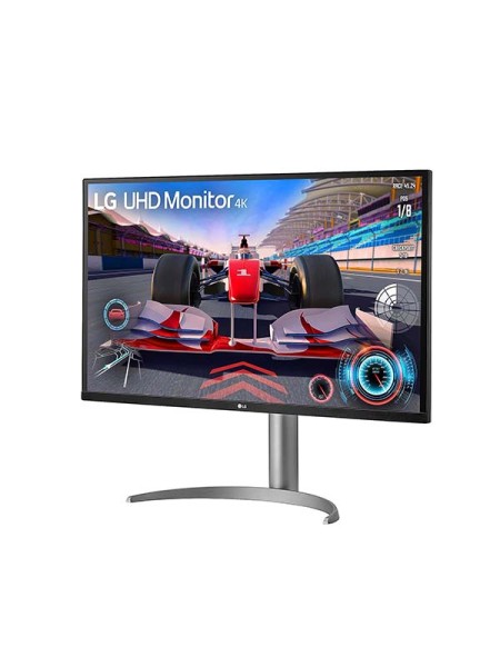 LG 32UQ750PW 32inch 4K UHD Monitor, Ultrafine Monitor, UHD 4K (3840x2160), 144 Hz Refresh Rate, HDR10, HDMI 2.1, USB Type-C (PD 65W), AMD FreeSync, Maxxaudio, White with Warranty | 32UQ750