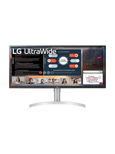 LG UltraWide 34WN650-W, 34 inch HD (2560 x 1080) HDR, IPS Monitor | 34WN650-W